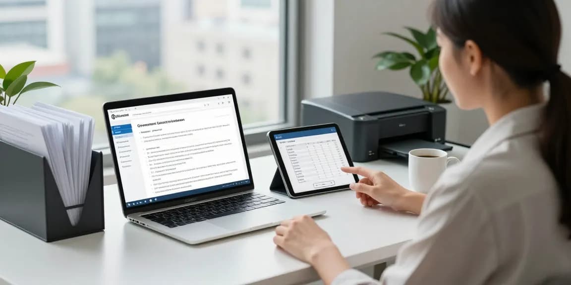 Best platform for your government documents RTPS 4, showcasing efficient document management in a modern workspace.