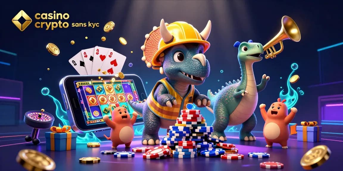Profitez des jeux sans KYC dans ce casino crypto sans KYC avec des personnages amusants et des éléments de jeu captivants.