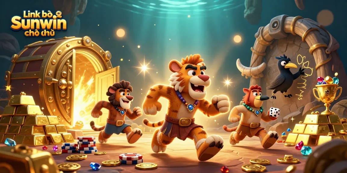 Engage with Link vào Sunwin chính thức in a vibrant historical casino scene, featuring unique characters and dynamic elements.