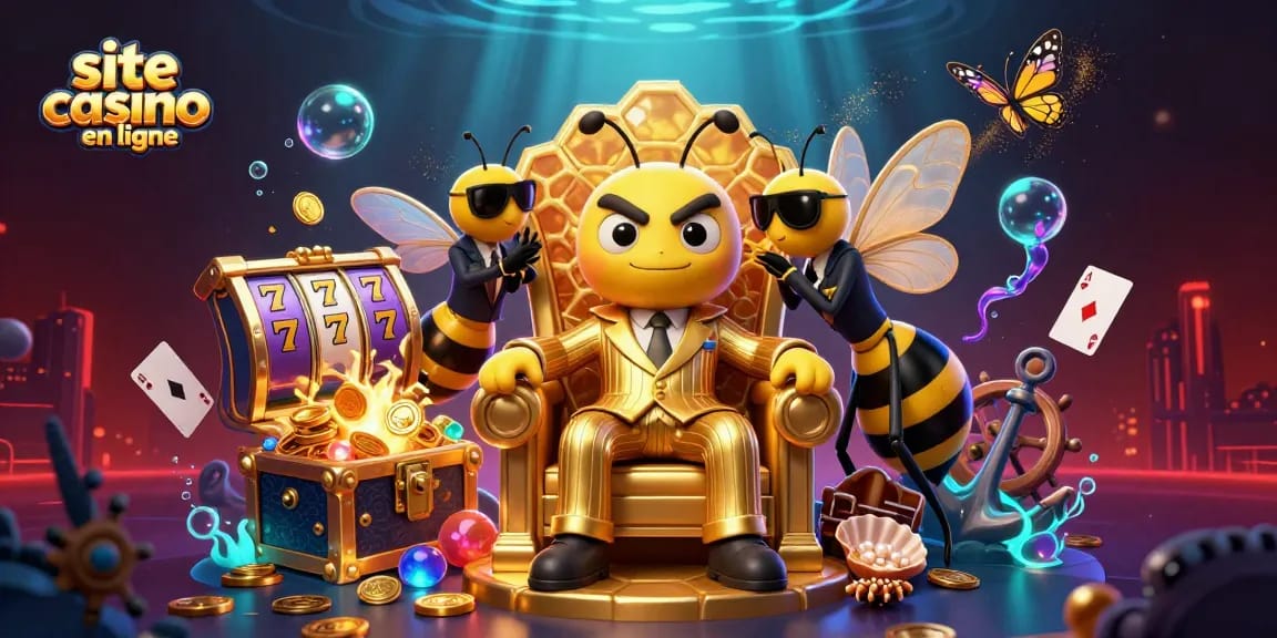 Jouer sur un site casino en ligne avec un boss mob 3D et des éléments de jeux dynamiques.