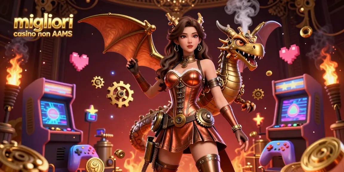 Immergiti nel vibrante mondo dei migliori casino non AAMS con personaggi 3D straordinari e elementi di gioco dinamici.