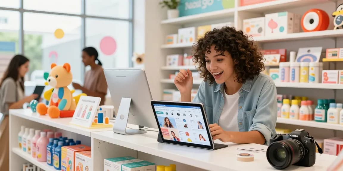 Customer exploring rokok 88 digital store for diverse products.