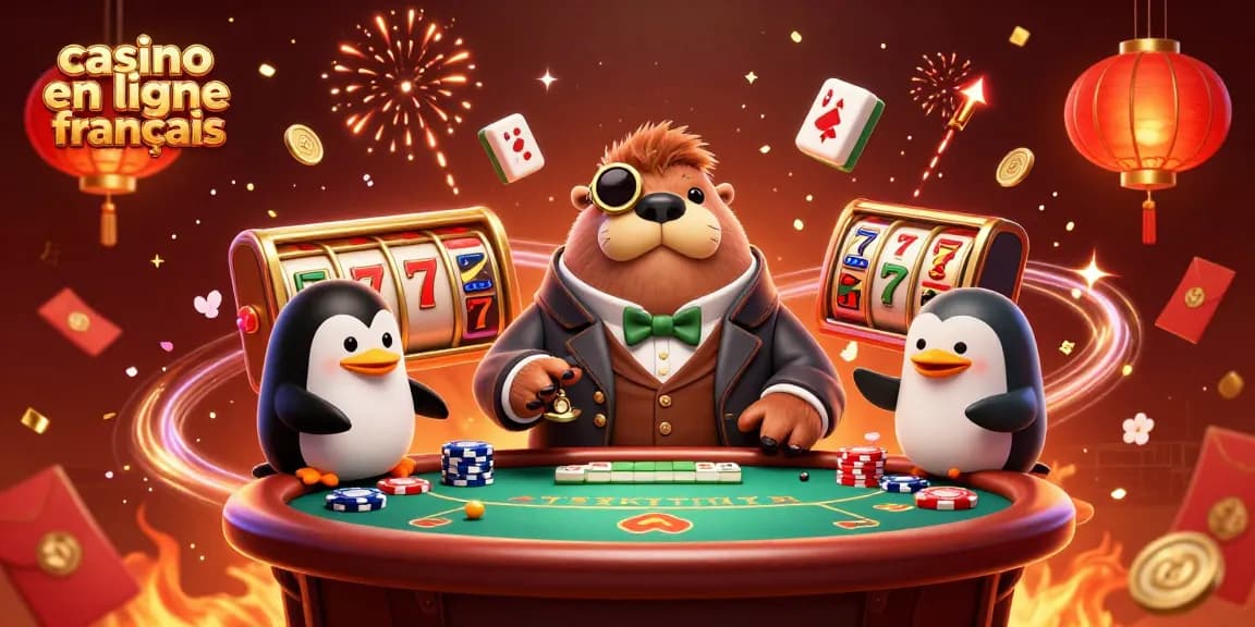 Profitez du casino en ligne français avec des jeux de poker animés et une ambiance festive.