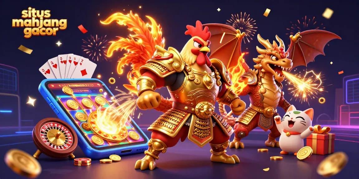 Experience winning excitement at situs mahjong gacor with dynamic characters and vibrant casino elements.