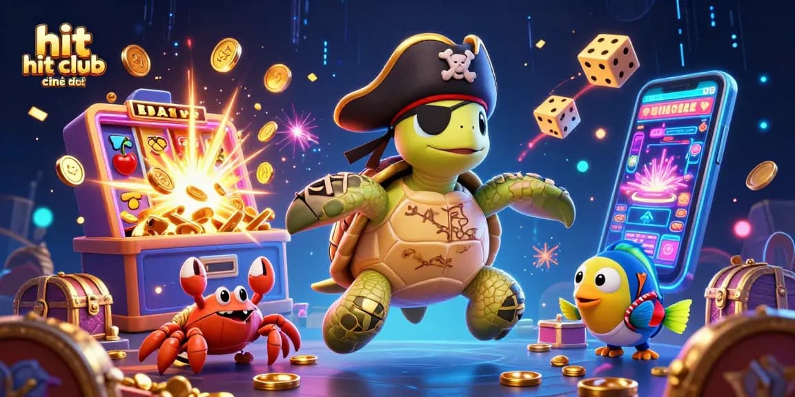 Experience thrilling gameplay at hit club chính thức with vibrant characters and casino elements.