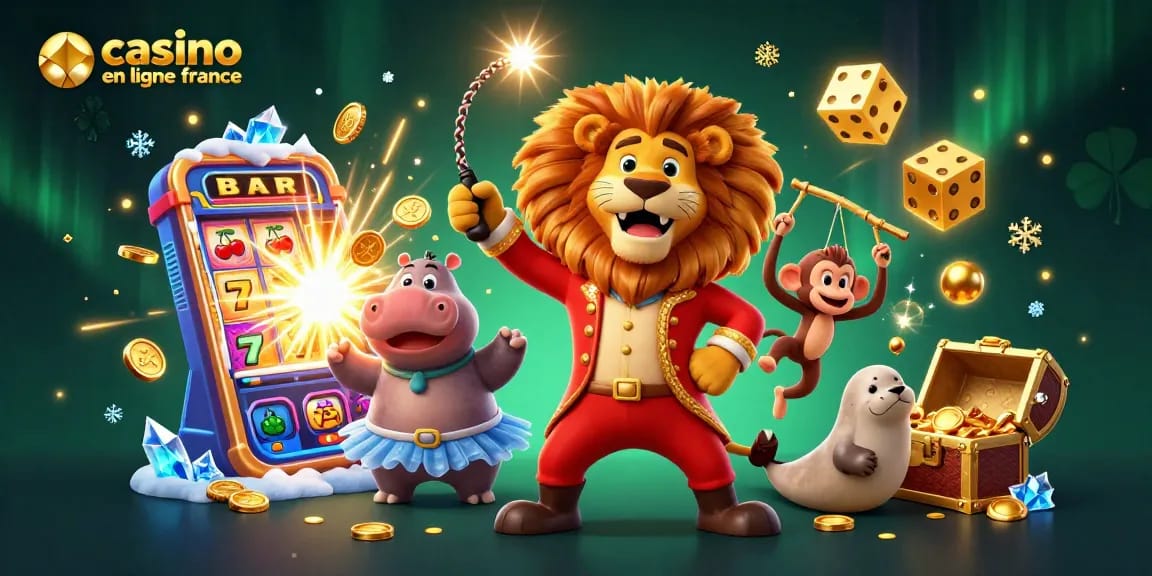 Vivez une expérience de jeu palpitante au casino en ligne en France avec des personnages vibrants et des éléments de casino dynamiques.