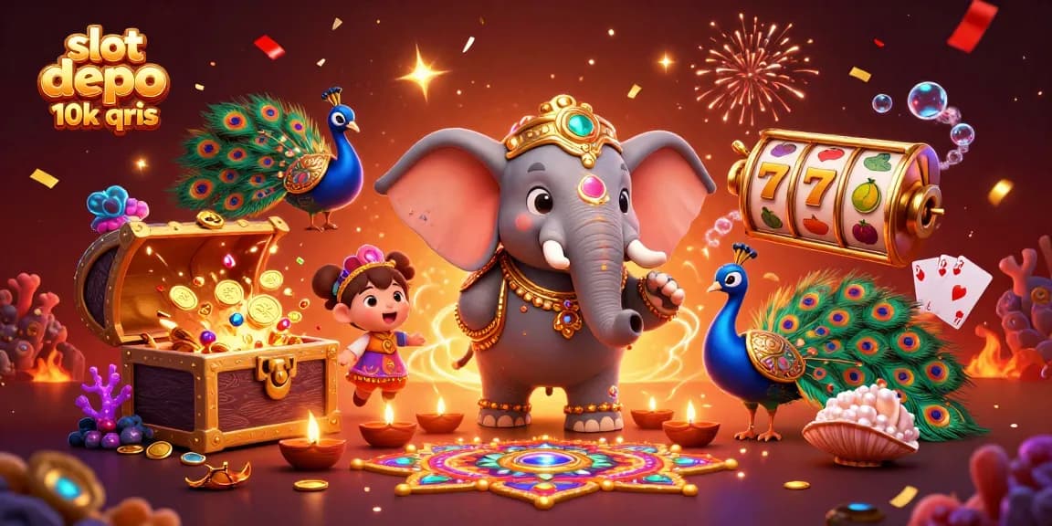 Experience the thrill of slot depo 10k qris with vibrant characters, rich colors, and dynamic gameplay elements.