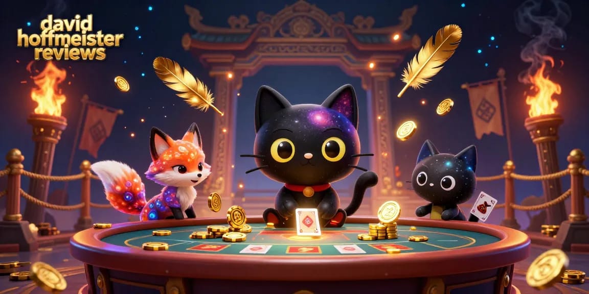 Experience fun game mechanics in david hoffmeister reviews, featuring cosmic elements and vibrant casino visuals.