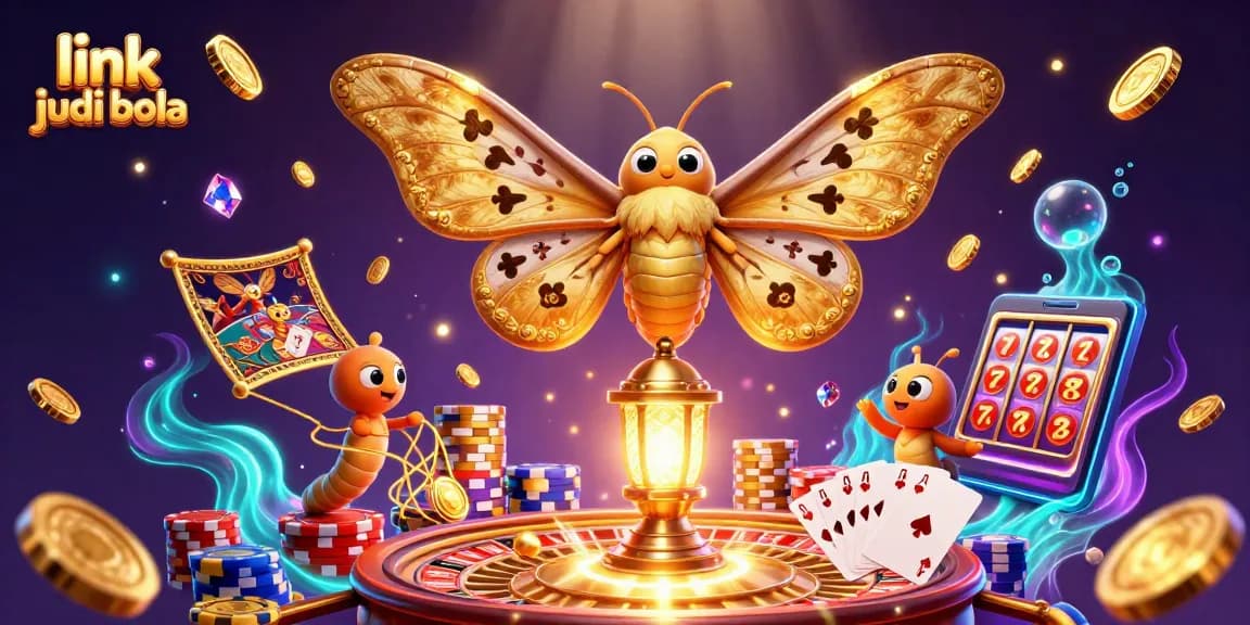 Experience thrilling action with link judi bola featuring vibrant casino elements and dynamic characters.