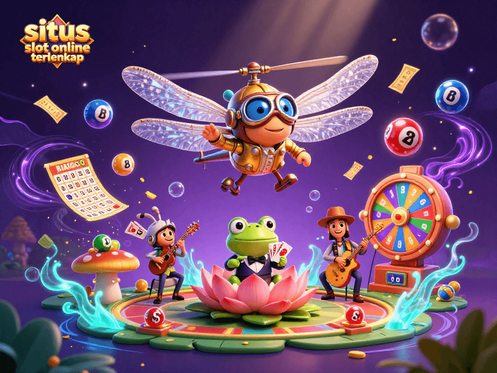 Memenangkan permainan di situs slot online terlengkap dengan elemen kasino yang mengesankan dan karakter 3D yang menarik.