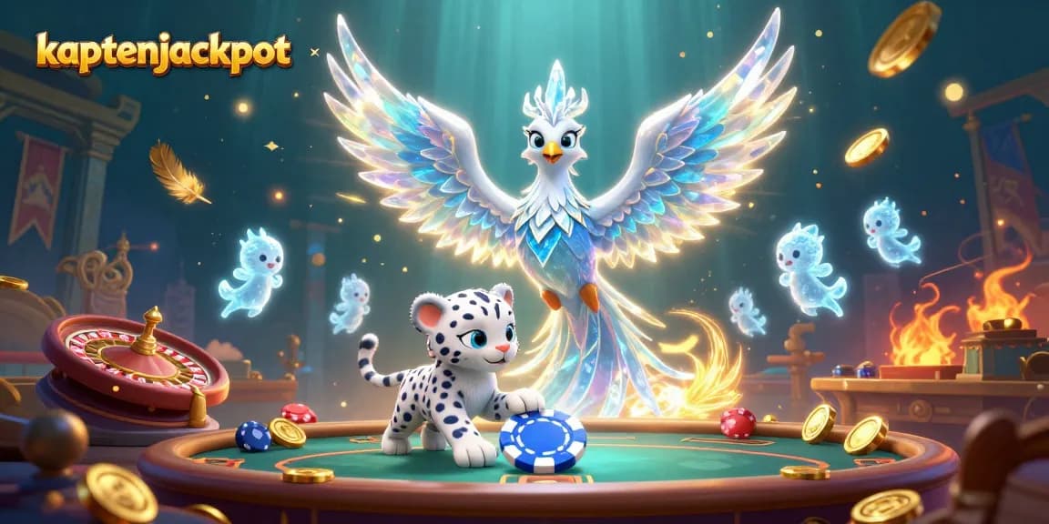 Join the excitement at kaptenjackpot and explore vibrant gaming elements in a captivating casino scene.