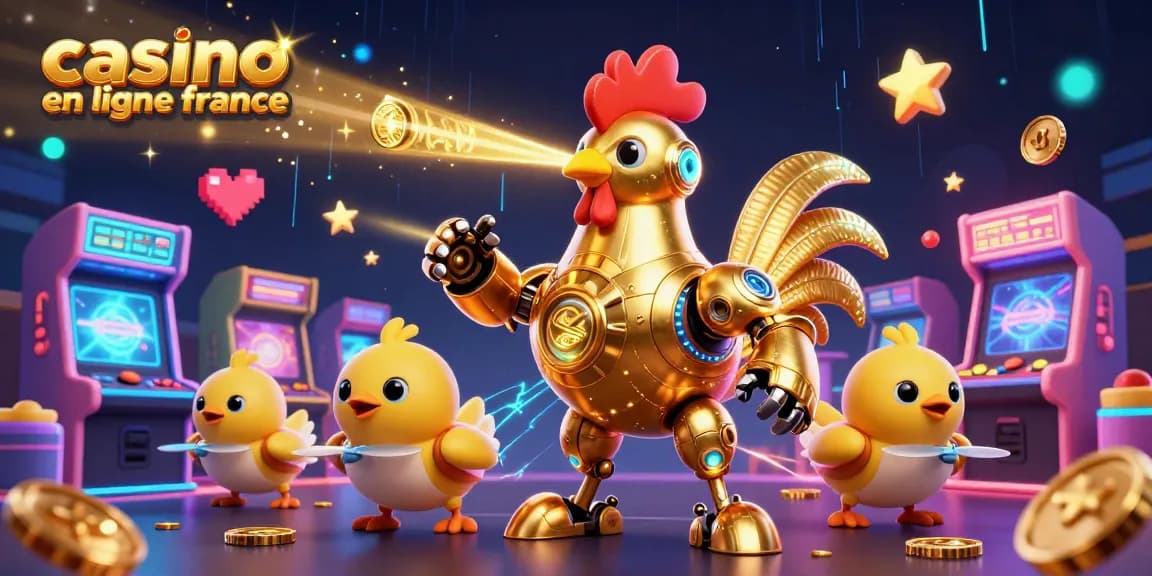 Jouer sur les machines à sous au casino en ligne France avec des jeux lumineux et une ambiance colorée.