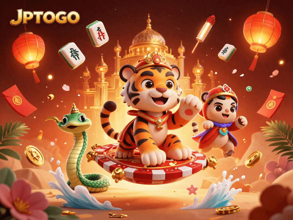 Experience thrilling games at JPTOTO with vibrant visuals and engaging designs of casino elements.
