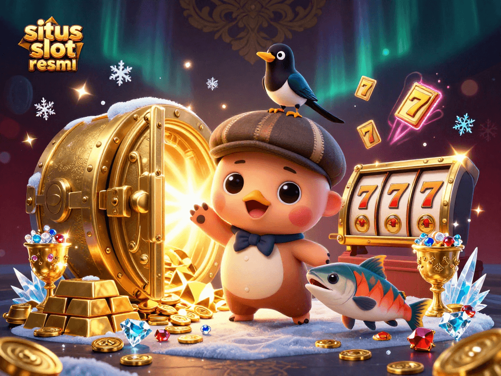 Spin the reels at situs slot resmi with quirky characters and riches all around.