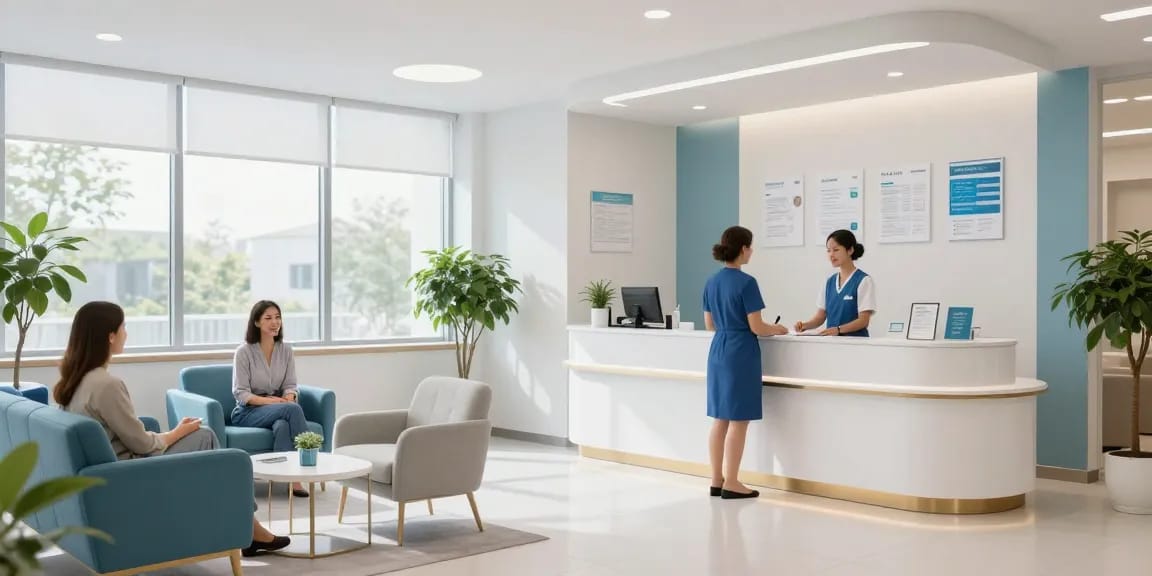 Hair transplant Turkey clinic providing medical services, patient care, and doctor consultation in a modern healthcare provider environment.