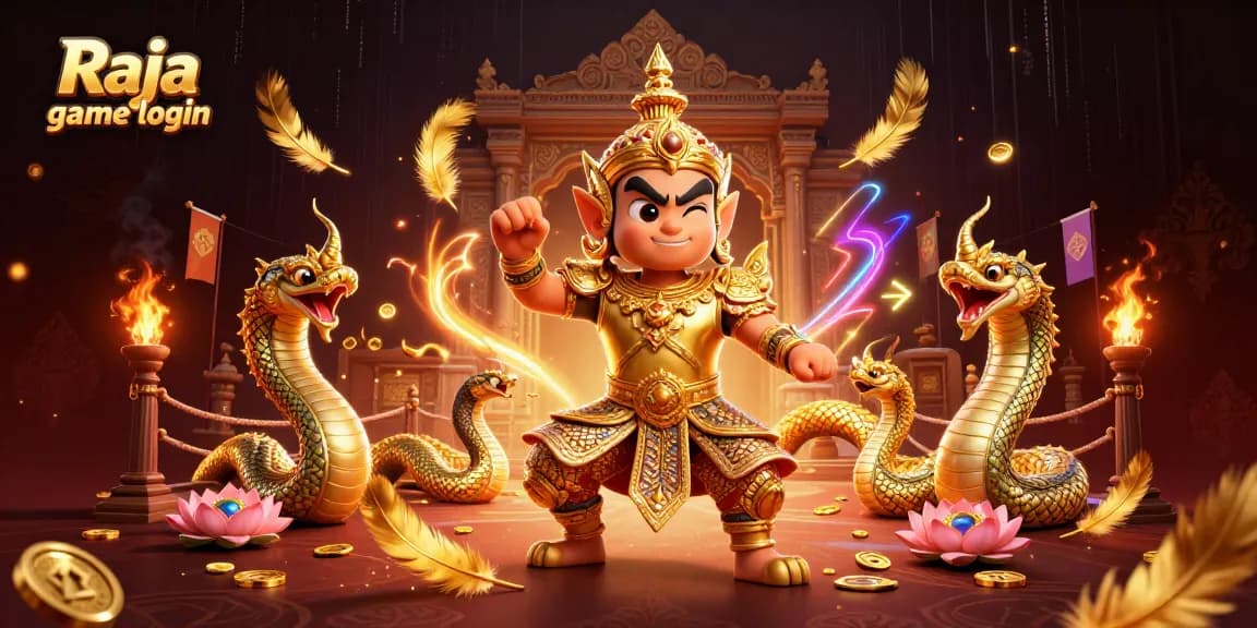 Engage in thrilling gaming adventures with Raja game login at an exciting online casino.