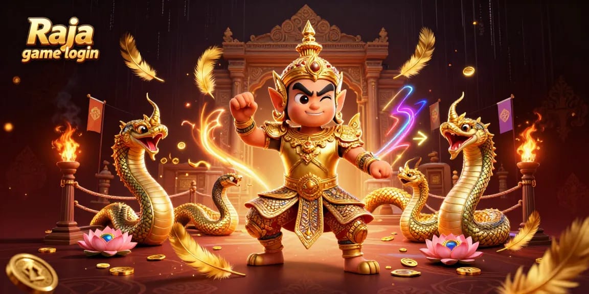 Engage in thrilling gaming adventures with Raja game login at an exciting online casino.