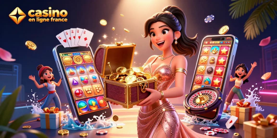 Vivez une expérience de jeu palpitante sur casino en ligne france avec des machines à sous vibrantes, des pierres précieuses et des pièces d'or.
