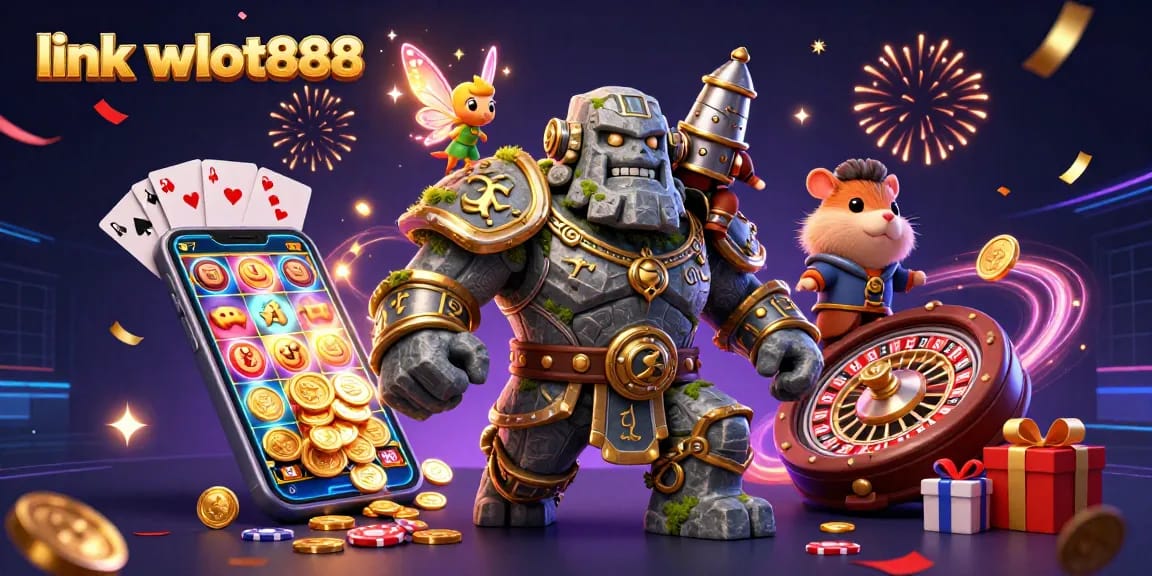 Menangkan permainan dengan link wslot888 dan saksikan keajaiban golem berkekuatan magis di dunia perjudian.