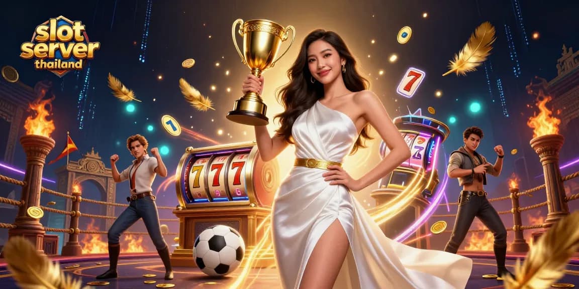 Unleash winning strategies at slot server thailand with dynamic slot reels and vibrant casino elements.