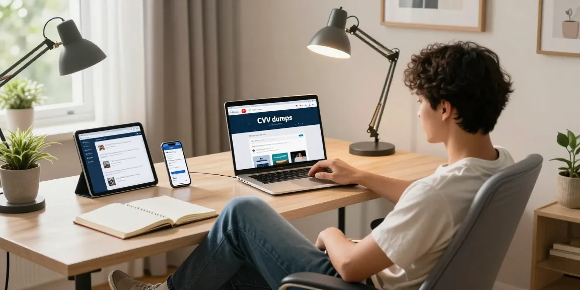 Person exploring the top dumps shop online in a modern workspace