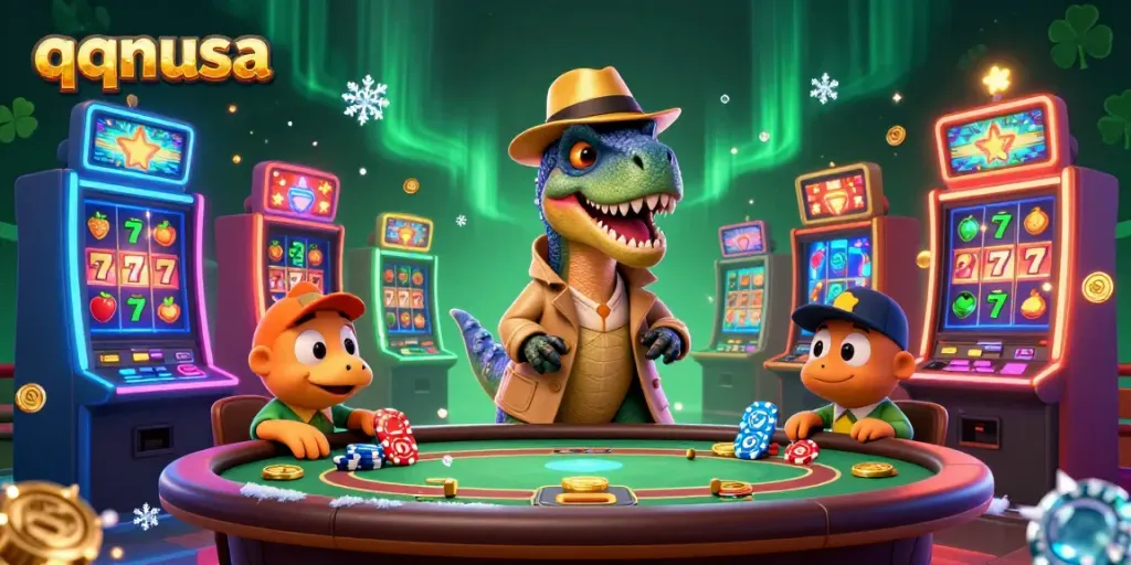 Experience thrilling gameplay at qqnusa with a velociraptor card counter and exciting slot machines.
