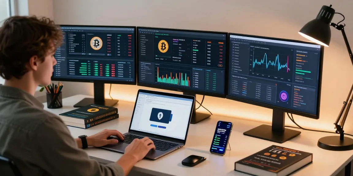 Cricbet99 trading workspace with crypto charts and secure wallet applications.