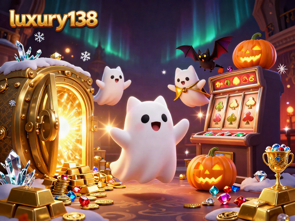 luxury138 menghasilkan pendapatan menarik sambil menjelajahi kasino hantu dengan kucing hantu.