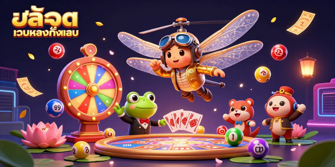 Experience vibrant gaming action with สล็อตเว็บตรงทั้งหมด featuring lively characters and dynamic casino elements.