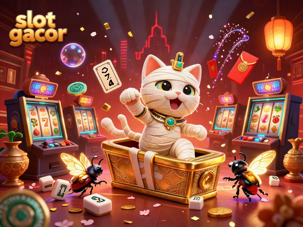 Slot gacor menawarkan petualangan beruntung saat bermain di mesin slot dalam suasana kasino yang meriah.