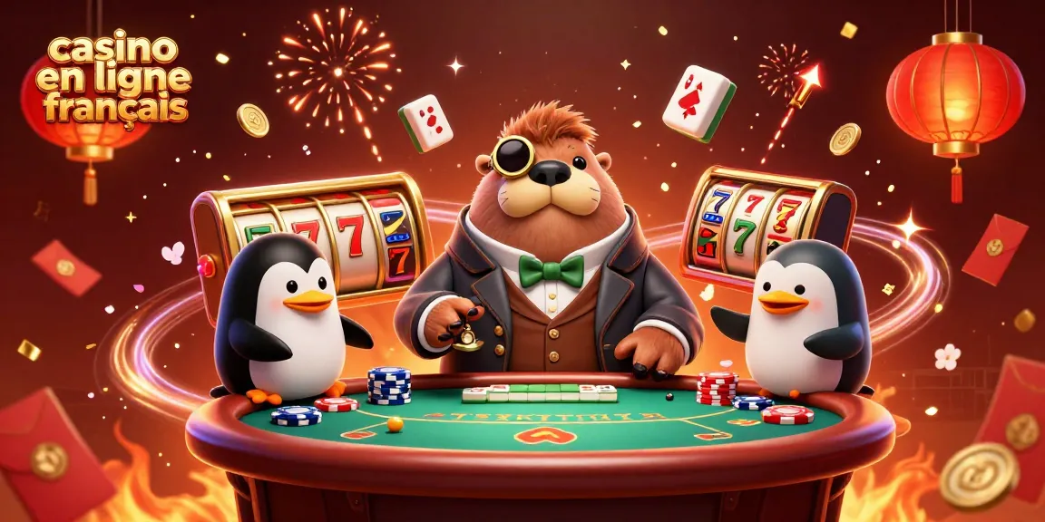 Profitez du casino en ligne français avec des jeux de poker animés et une ambiance festive.